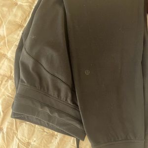 Lululemon black high rise joggers, size 12
